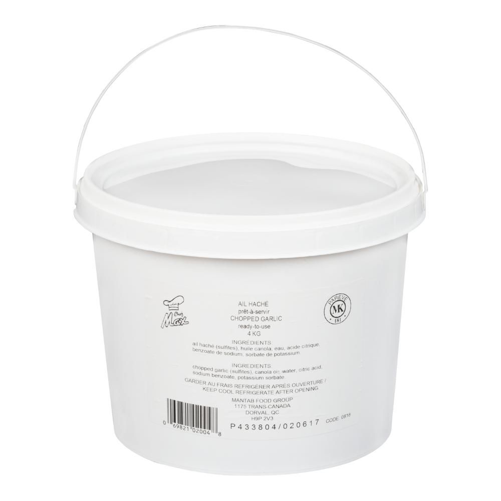 Chopped Garlic in Oil 4 kg