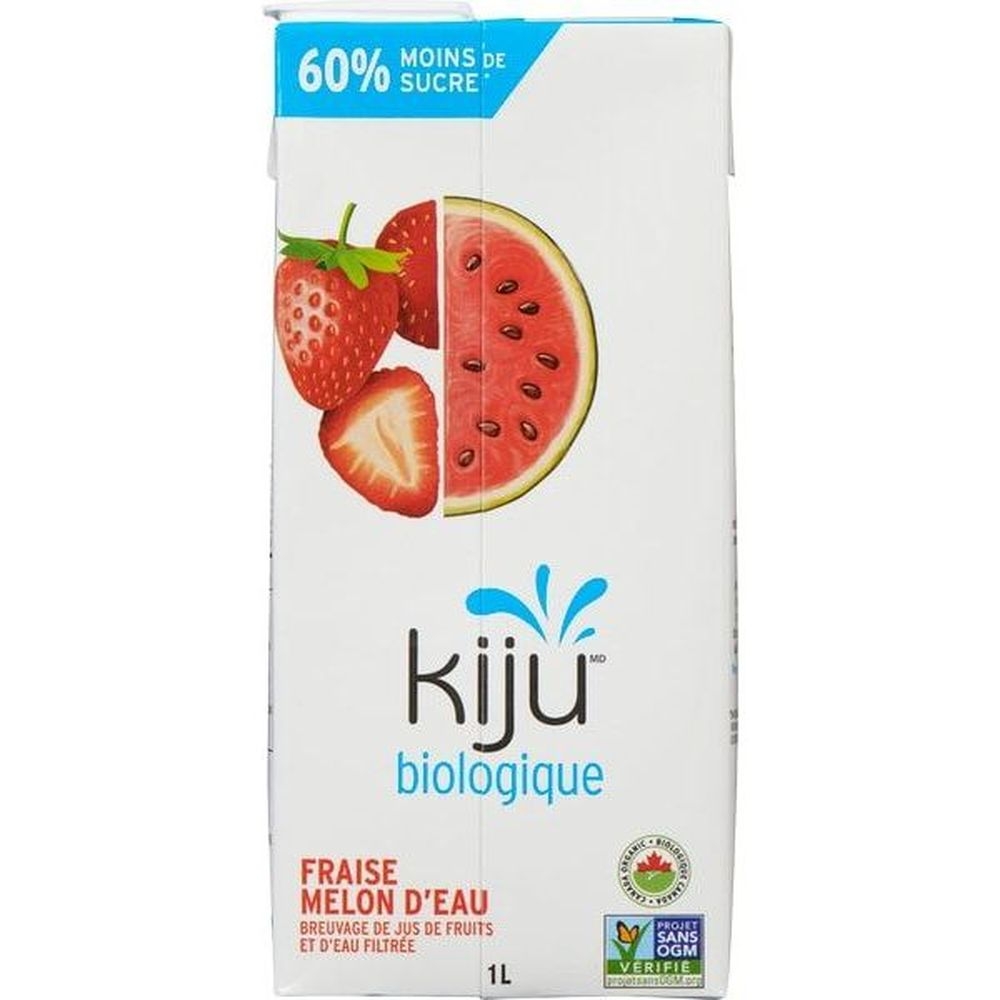 Organic Strawberry Watermelon Banana Juice