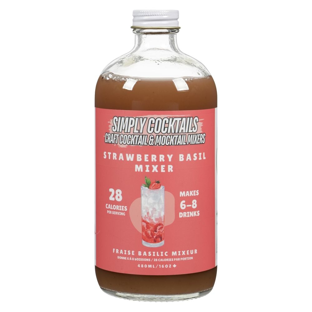 Strawberry Basil Cocktail Mix