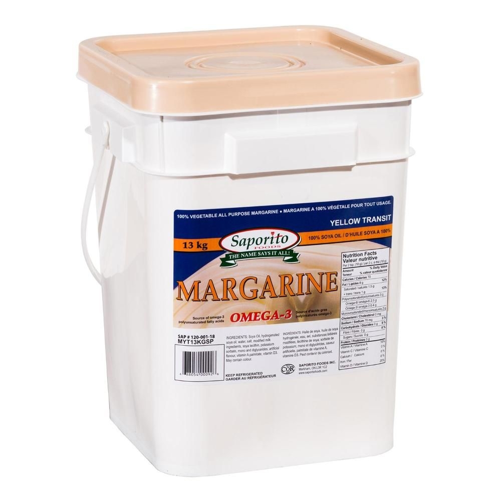 0 Trans Fat Yellow Margarine