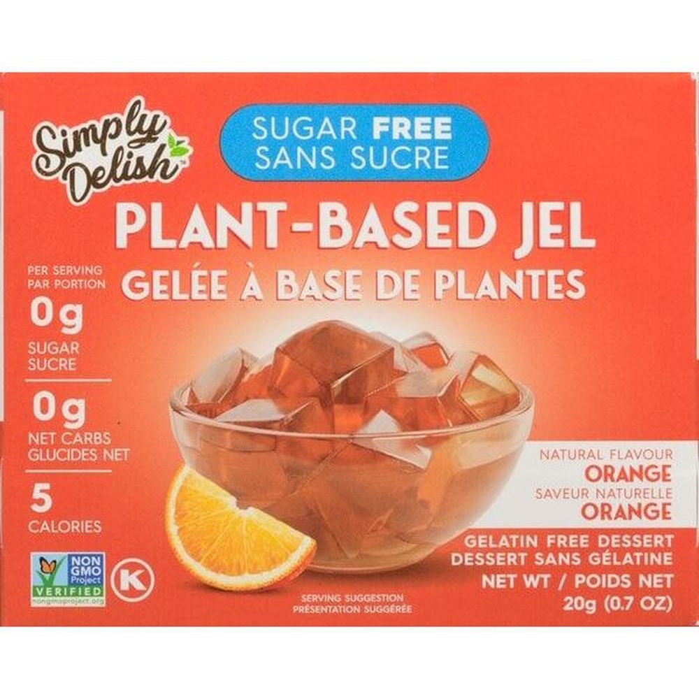 Orange Jel Dessert