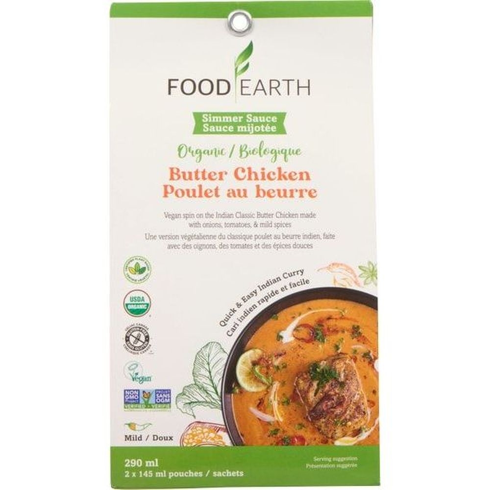 Organic Butter Chicken Simmer Sauce