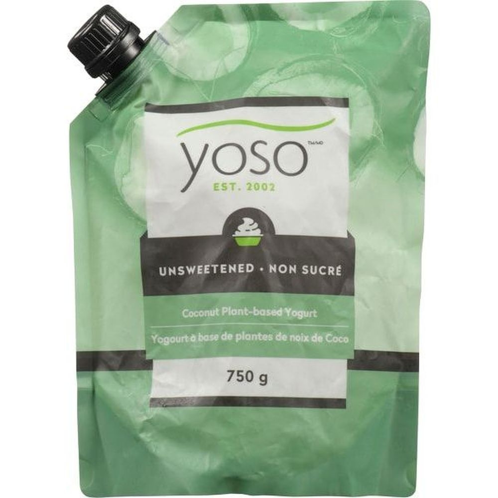 Creamy Cultured Unsweetened Coconut Plant Based Yogurt