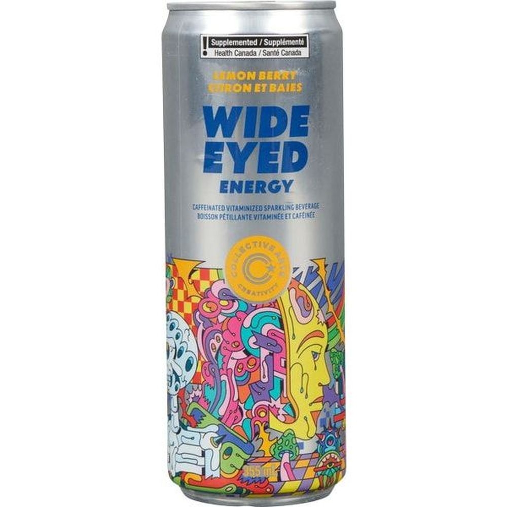 Wide Eyed Lemon Berry Energy Drink