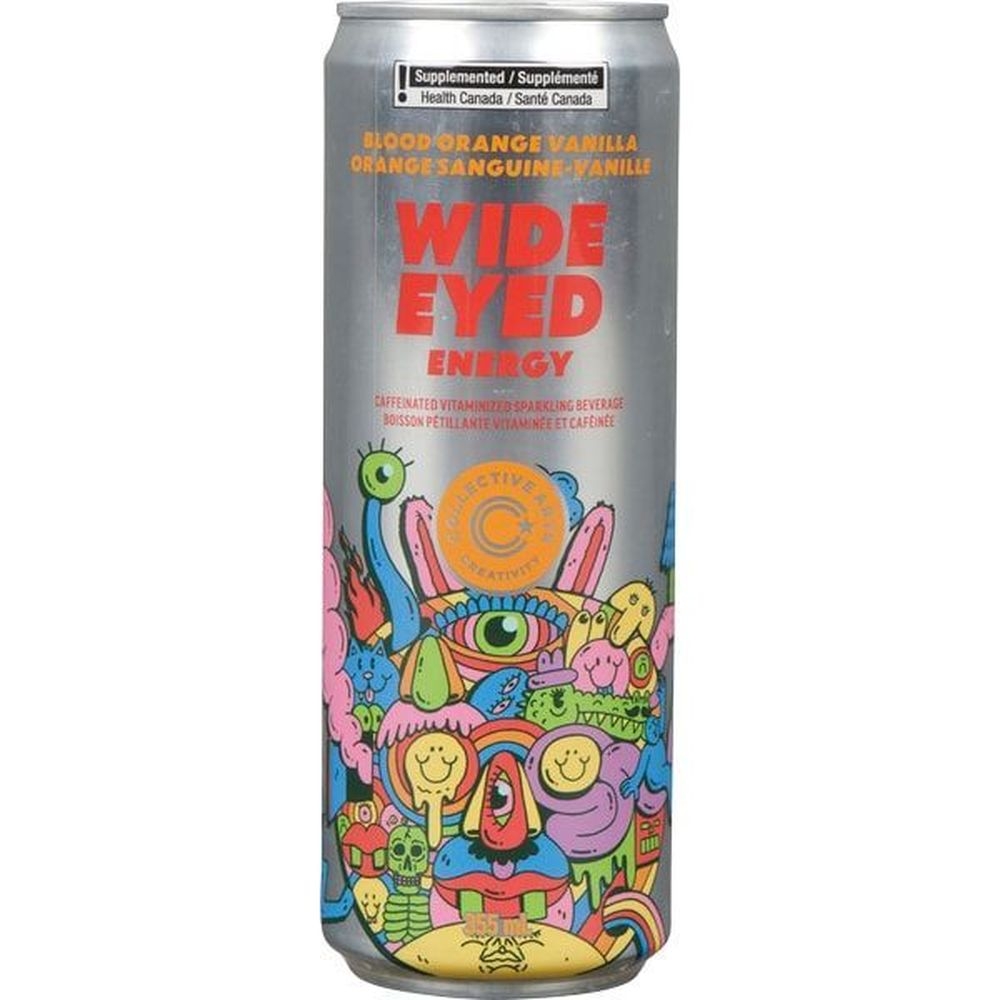Wide Eyed Blood Orange Vanilla Energy Drink