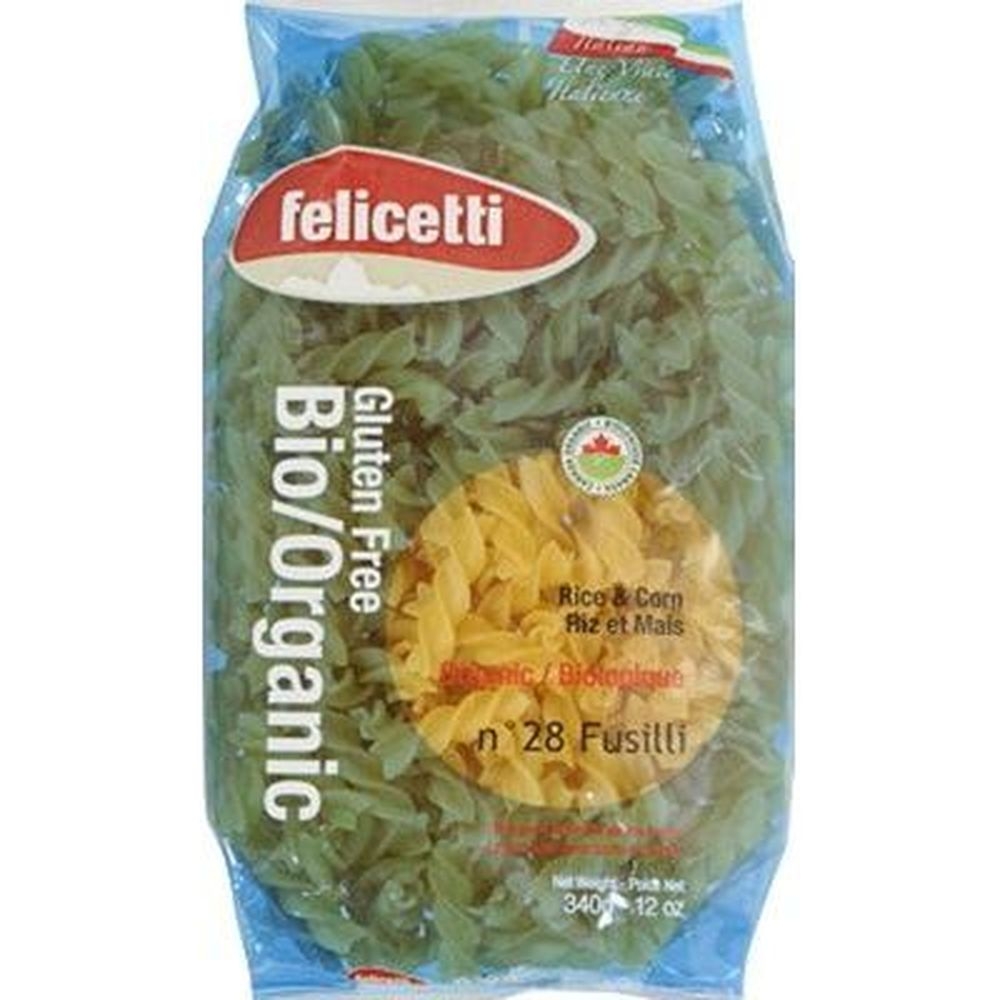 Organic Gluten-Free Corn and Rice Fusilli