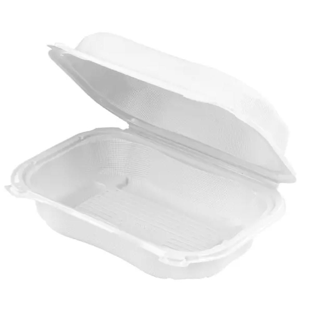Polypropylene Stone 9 x 7 in Hinged Rectangle Container