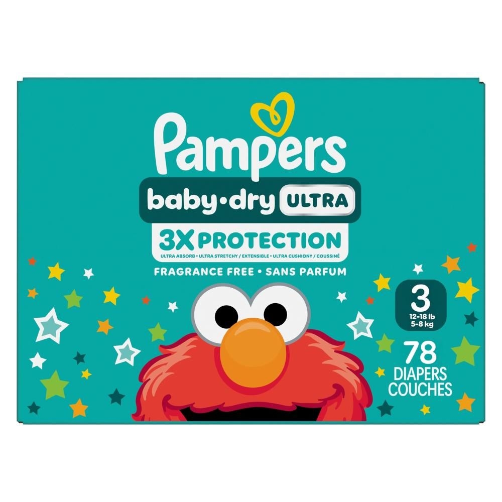 Baby Dry Size 3 Mega Ultra Diaper