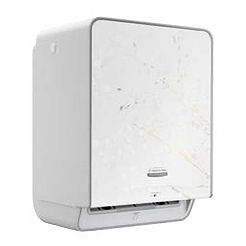 ICON Automatic Hard Roll Towel Dispenser with Cherry Blossom Design Faceplate