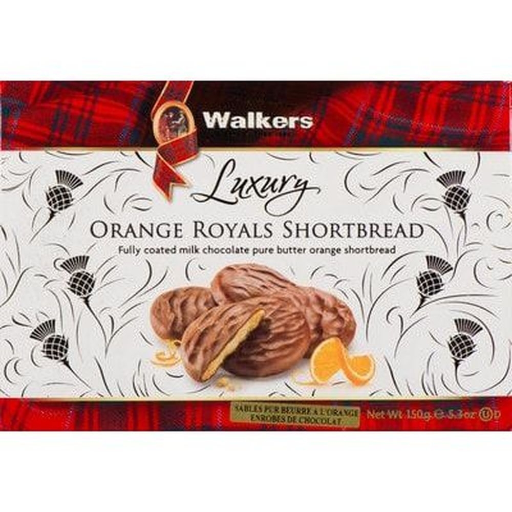 Orange Royals Shortbread