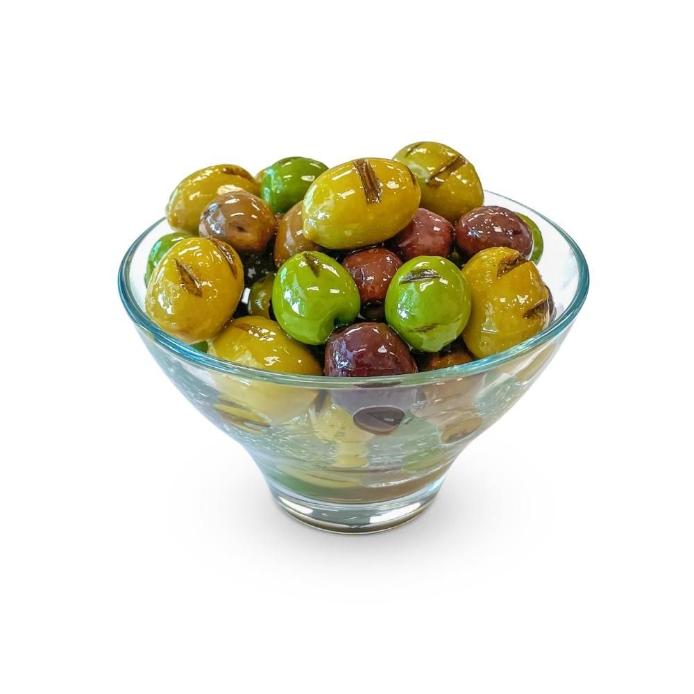 Grilled Olives - Party Mix