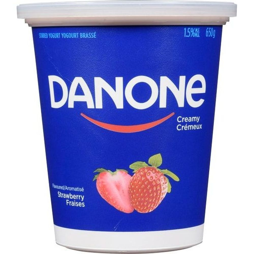 Strawberry Creamy Yogurt