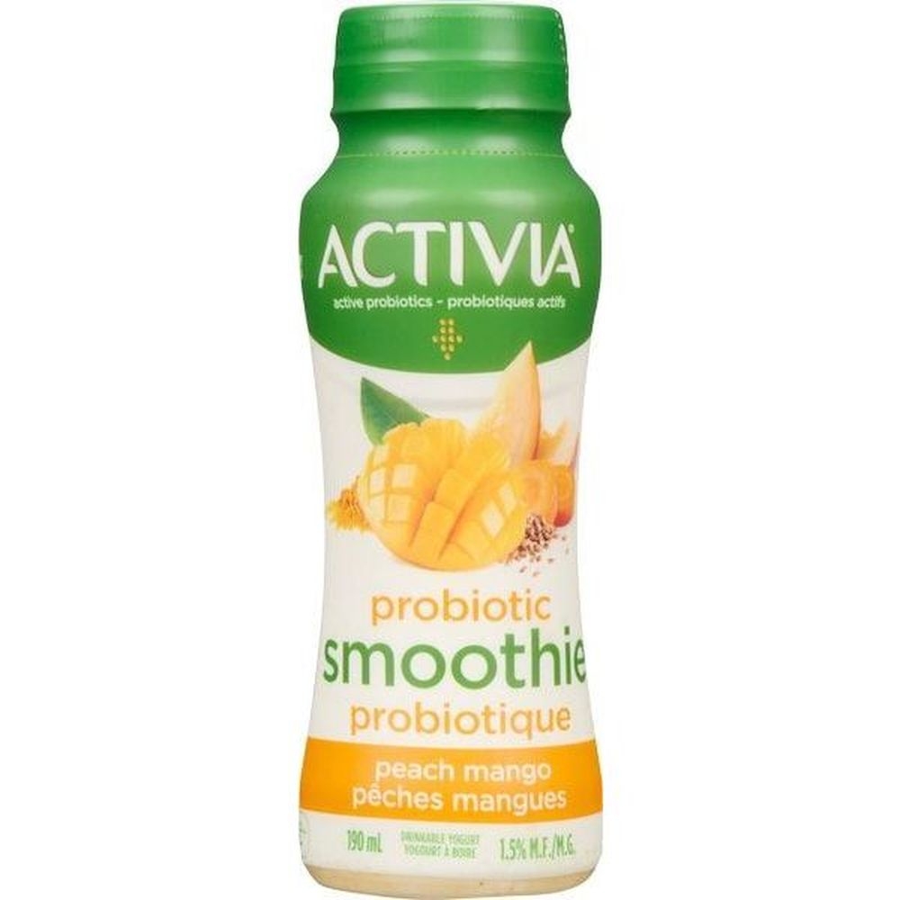 Mango Peach Probiotic Smoothie