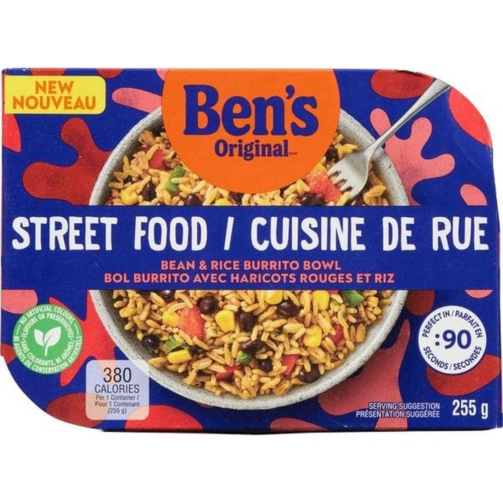 Street Food Bean and Rice Burrito Bowl