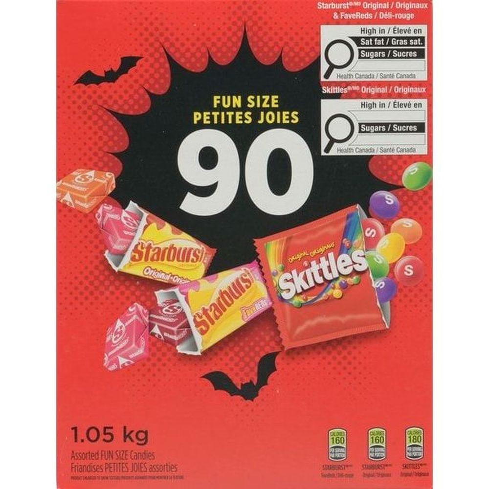 Skittles and Starburst Chewy Candy