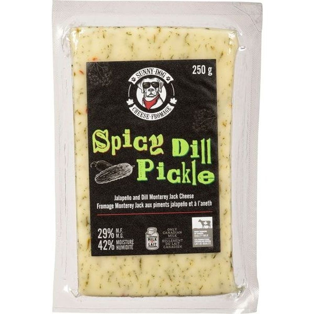 Sunny Dog Spicy Dill Pickle Monterey Jack Cheese