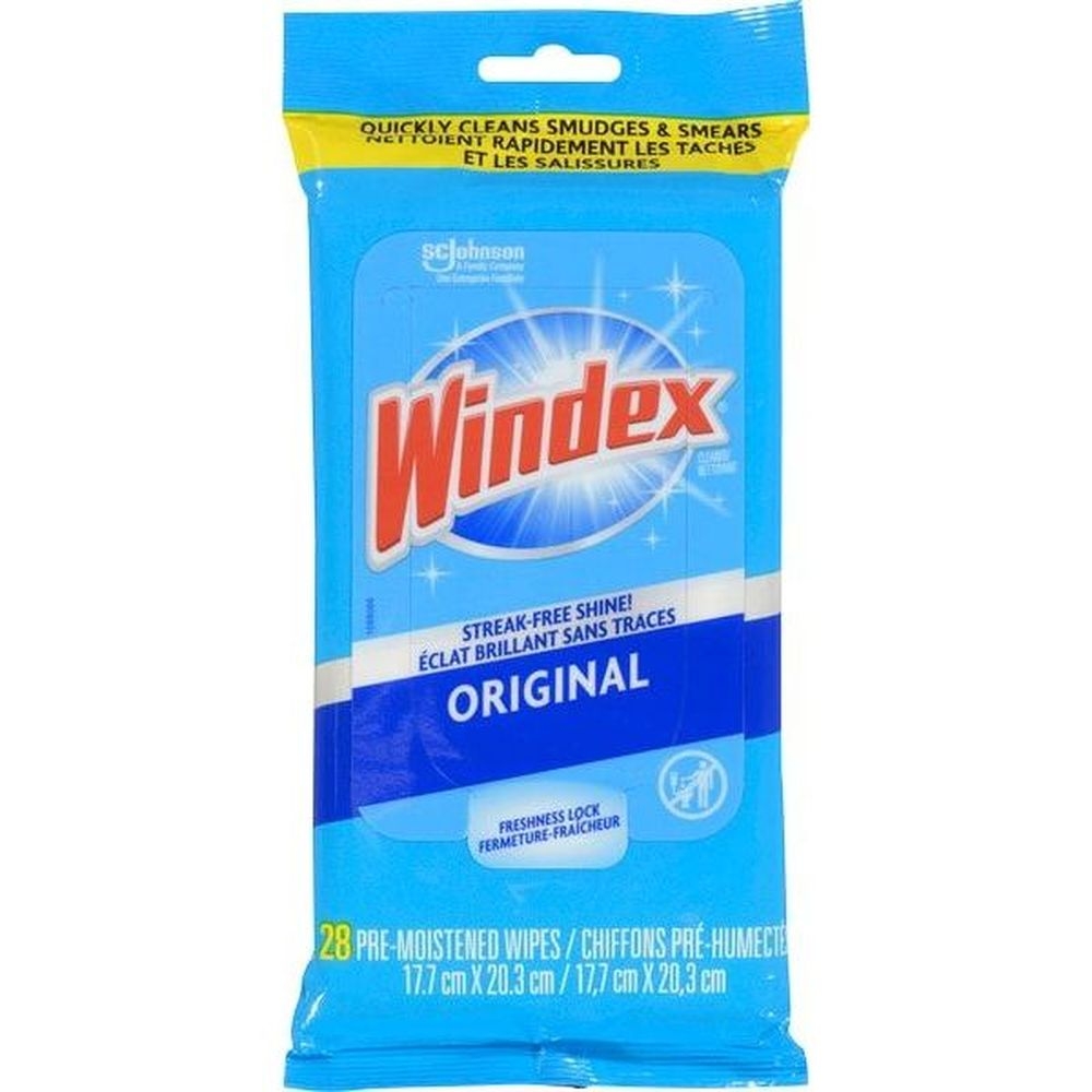 Glass Cleaner Wipes