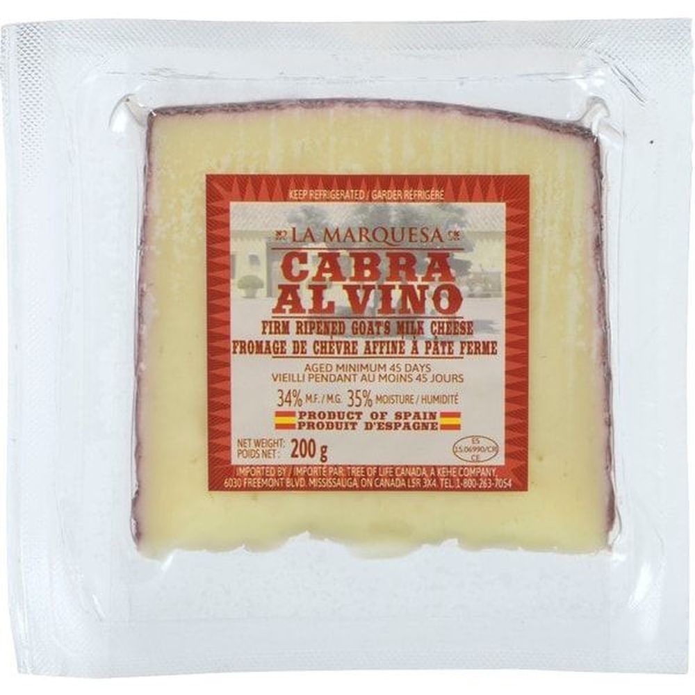 Alimentias Lmq Cabra Al Vino Cheese, 200 G -- 6 Per Case
