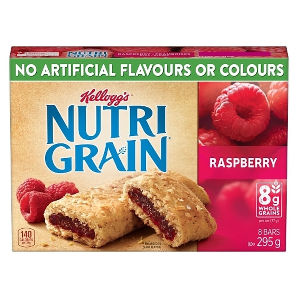 Raspberry Cereal Bar