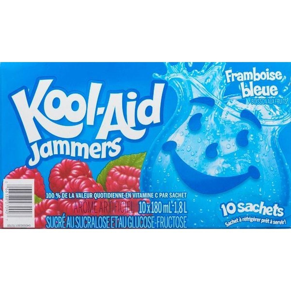 Jammers Blue Raspberry Drink