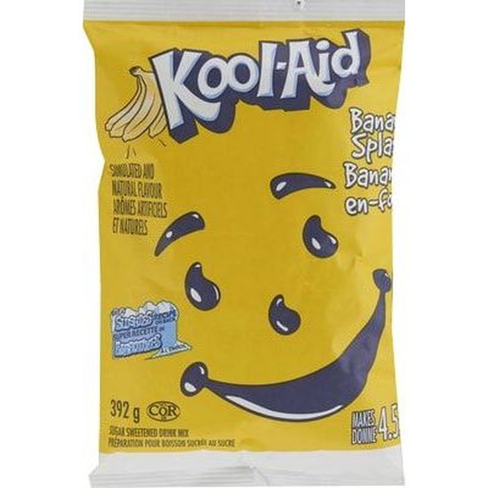 Banana Splash Sugar Sweetened Drink Mix