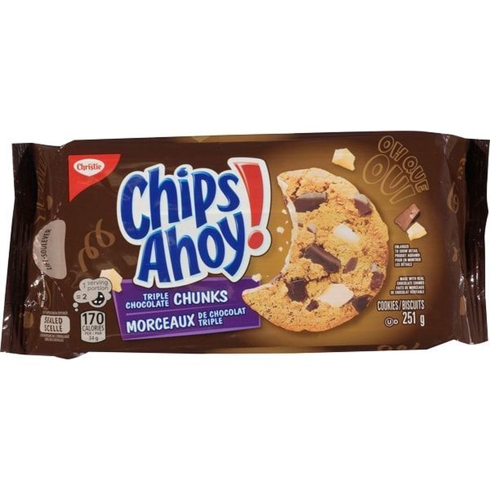 Triple Chocolate Chunks Cookies