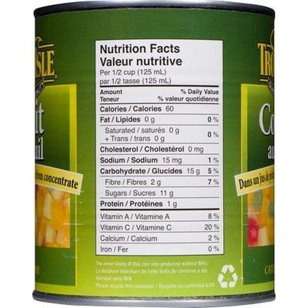 Fruit Cocktail in Pear Juice