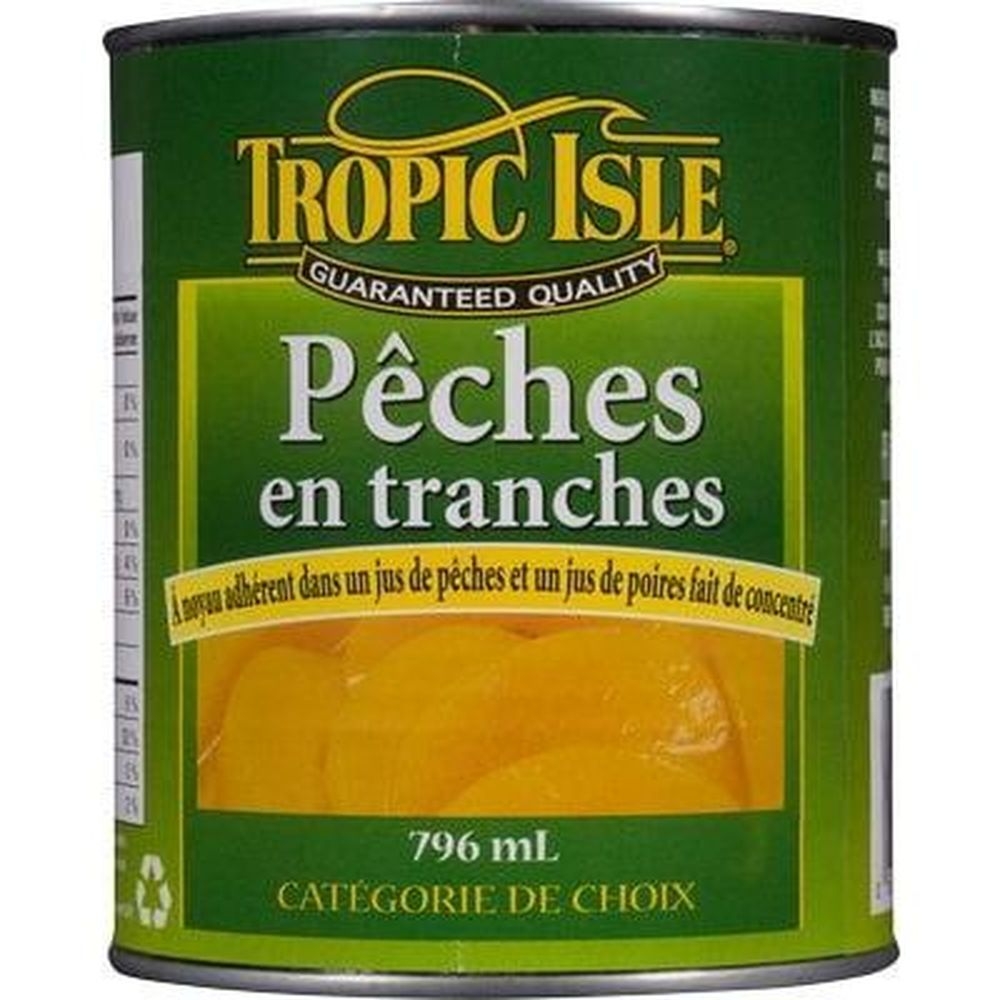 Peach Slices in Pear Juice