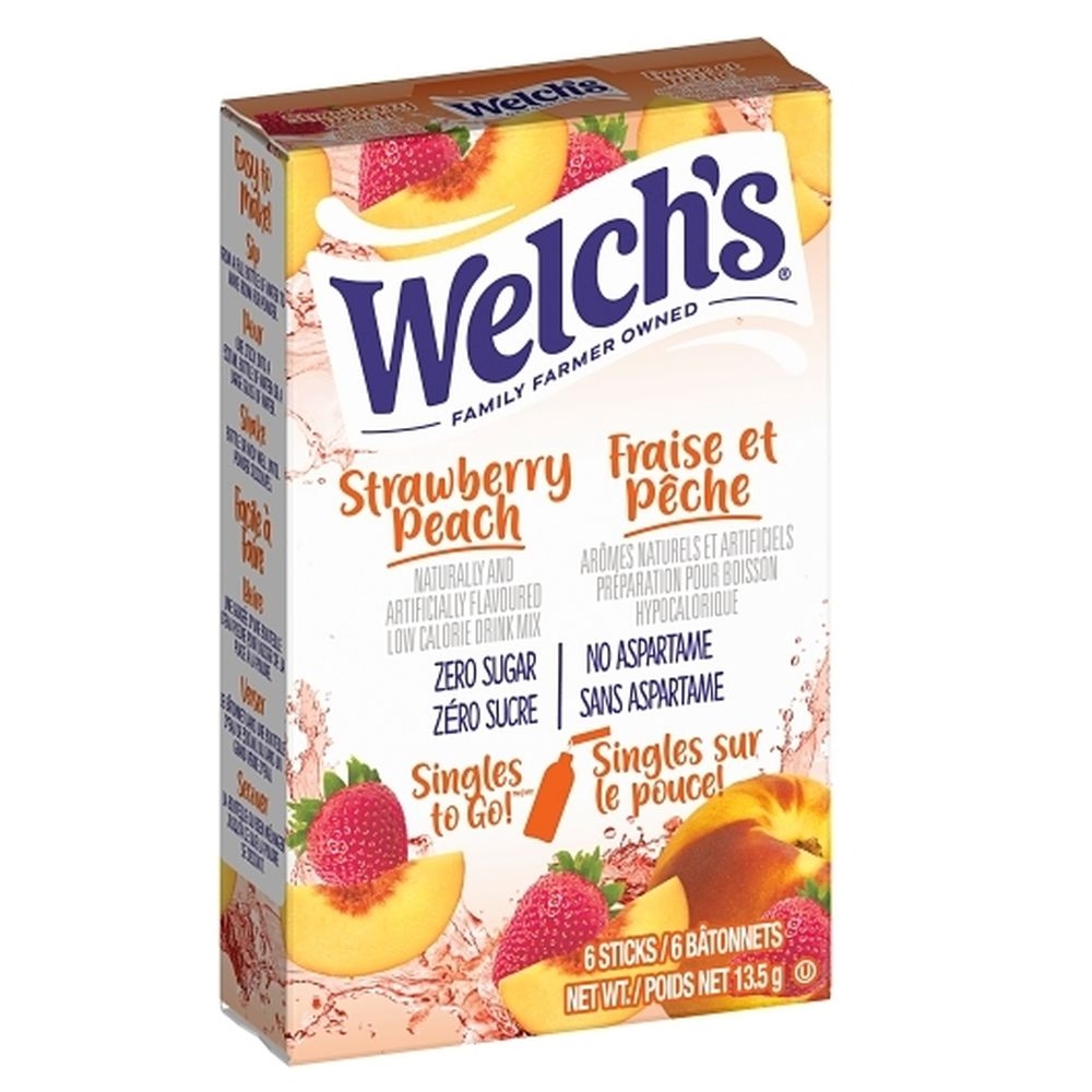 Sugar Free Strawberry Peach Drink Mix