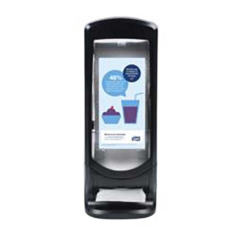 Universal Black N4 Xpressnap Signature Stand Napkin Dispenser