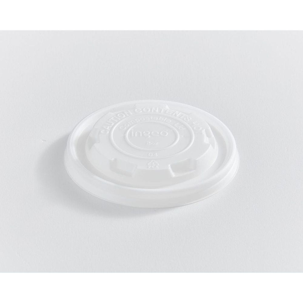 Eco Guardian Cpla Lid For 8 Oz Pla-lined Paper Food Container -- 1000 Per Case