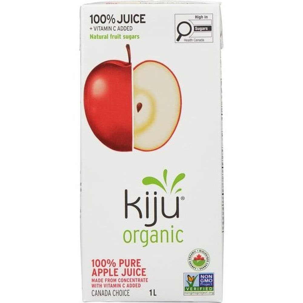 Organic 100 Percent Pure Apple Juice