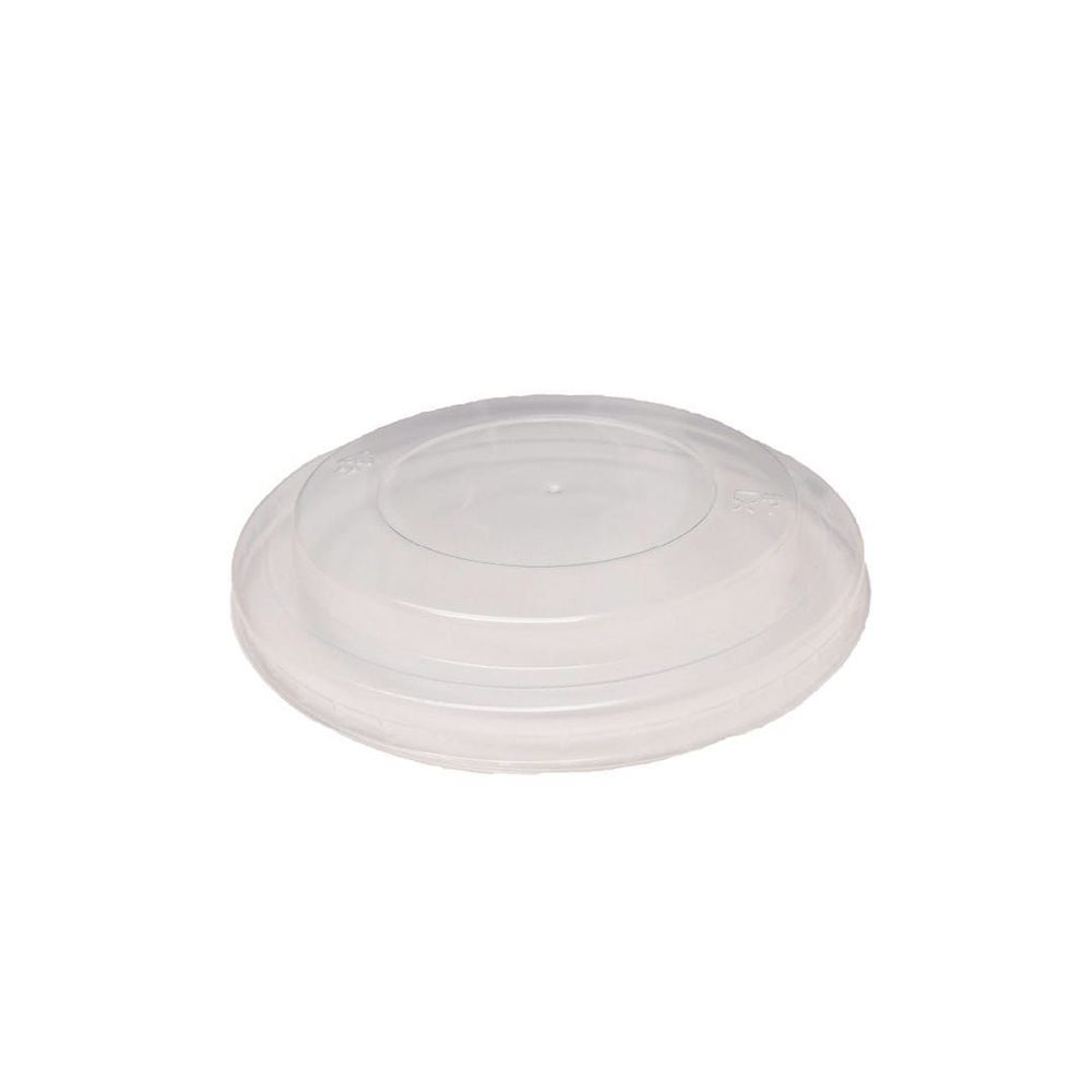 Forest Collection Polypropylene Lid for 16-32 oz Round Bamboo Recyclable Bowls