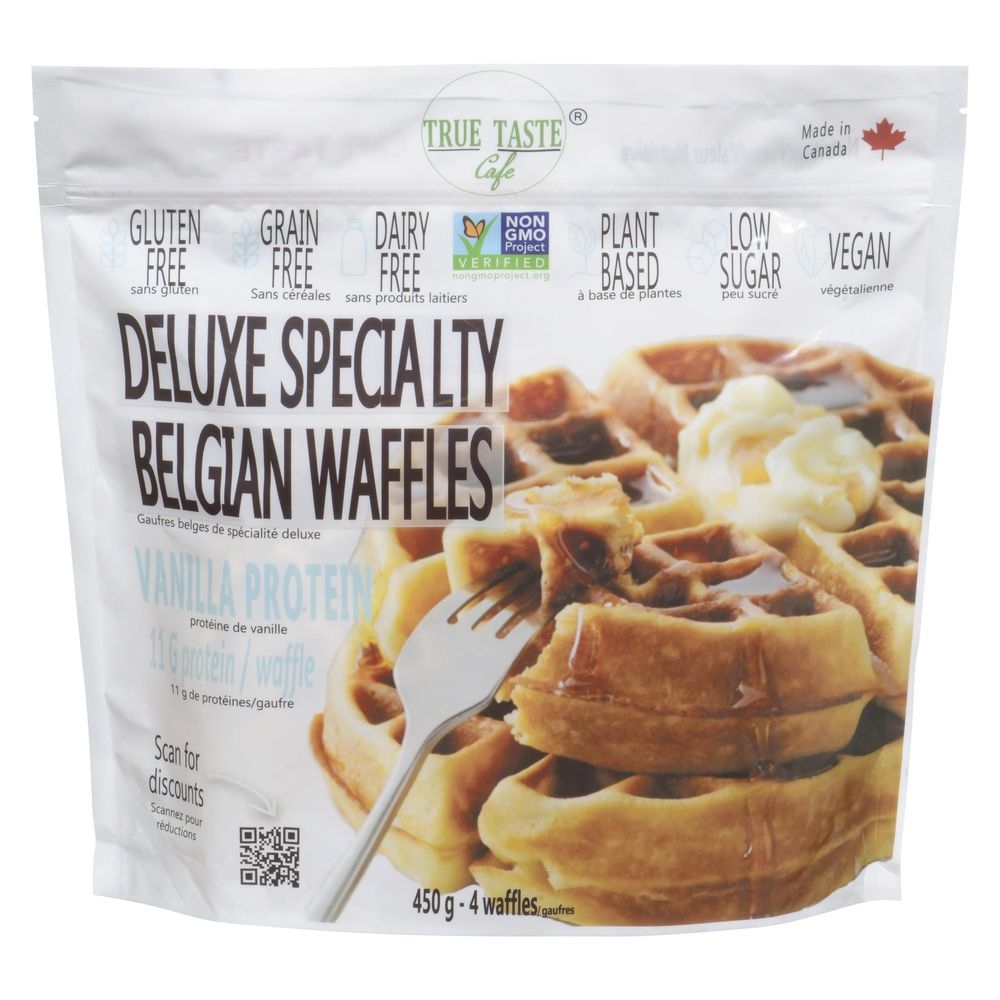 Deluxe Specialt Vanilla Protein Belgian Waffles
