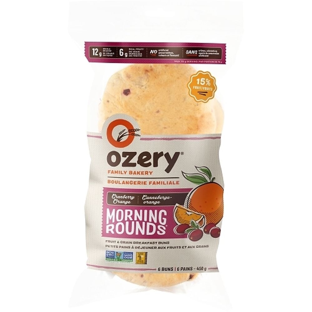 Cranberry Orange Morning Rounds