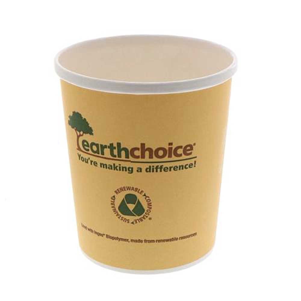 Compostable Paperboard Soup Cup