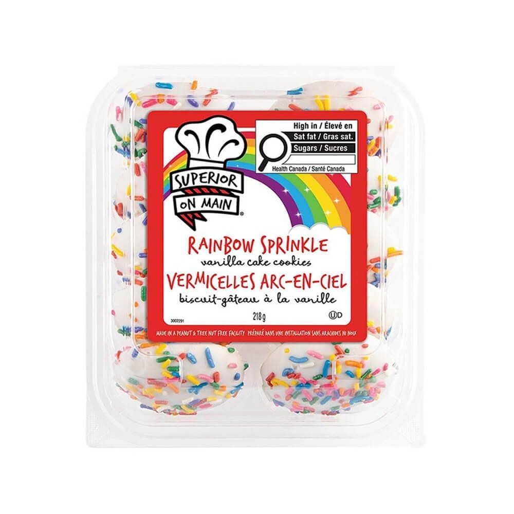 Rainbow Sprinkle Vanilla Cake Cookies