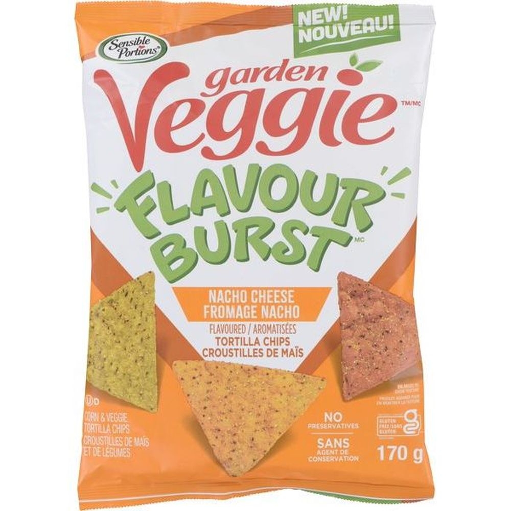 Garden Veggie Flavour Burst Nacho Cheese Tortilla Chips