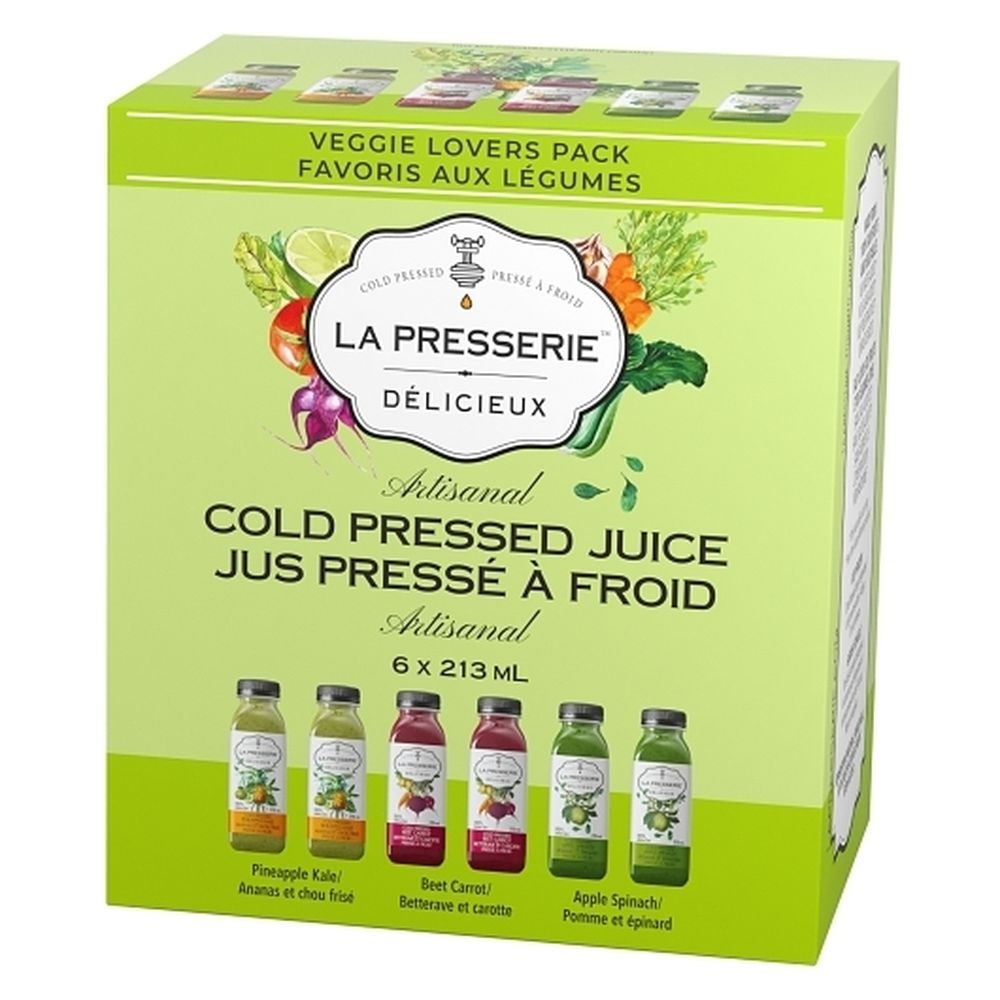 Cold Pressed Juice Veggie Lovers Pack