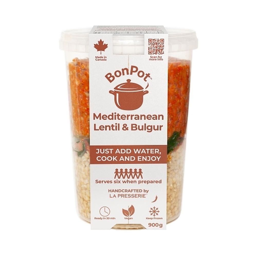 Bonpot Mediterranean Style Lentil and Bulgur