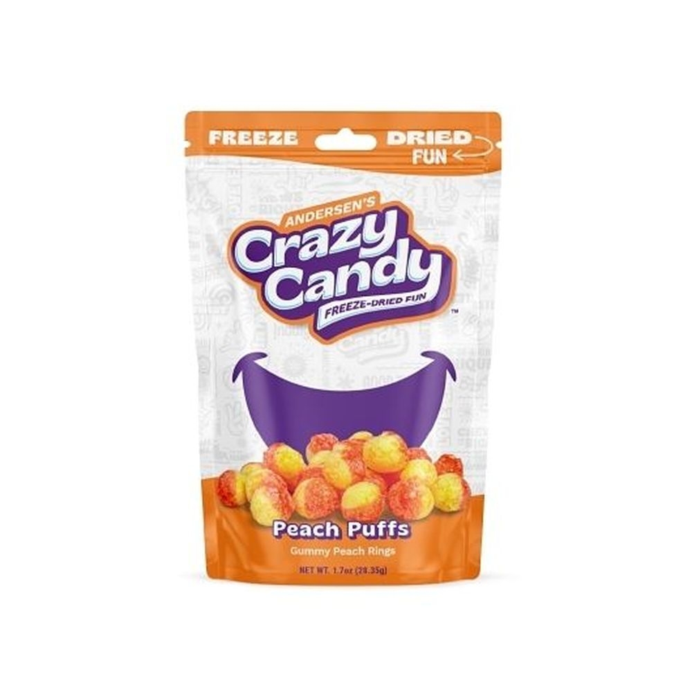 Freeze Dried Fun Peach Puffs Candy