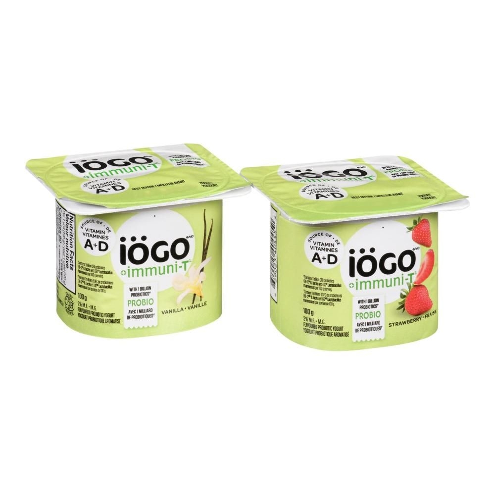 Immuni T Vanilla Strawberry Raspberry Yogurt
