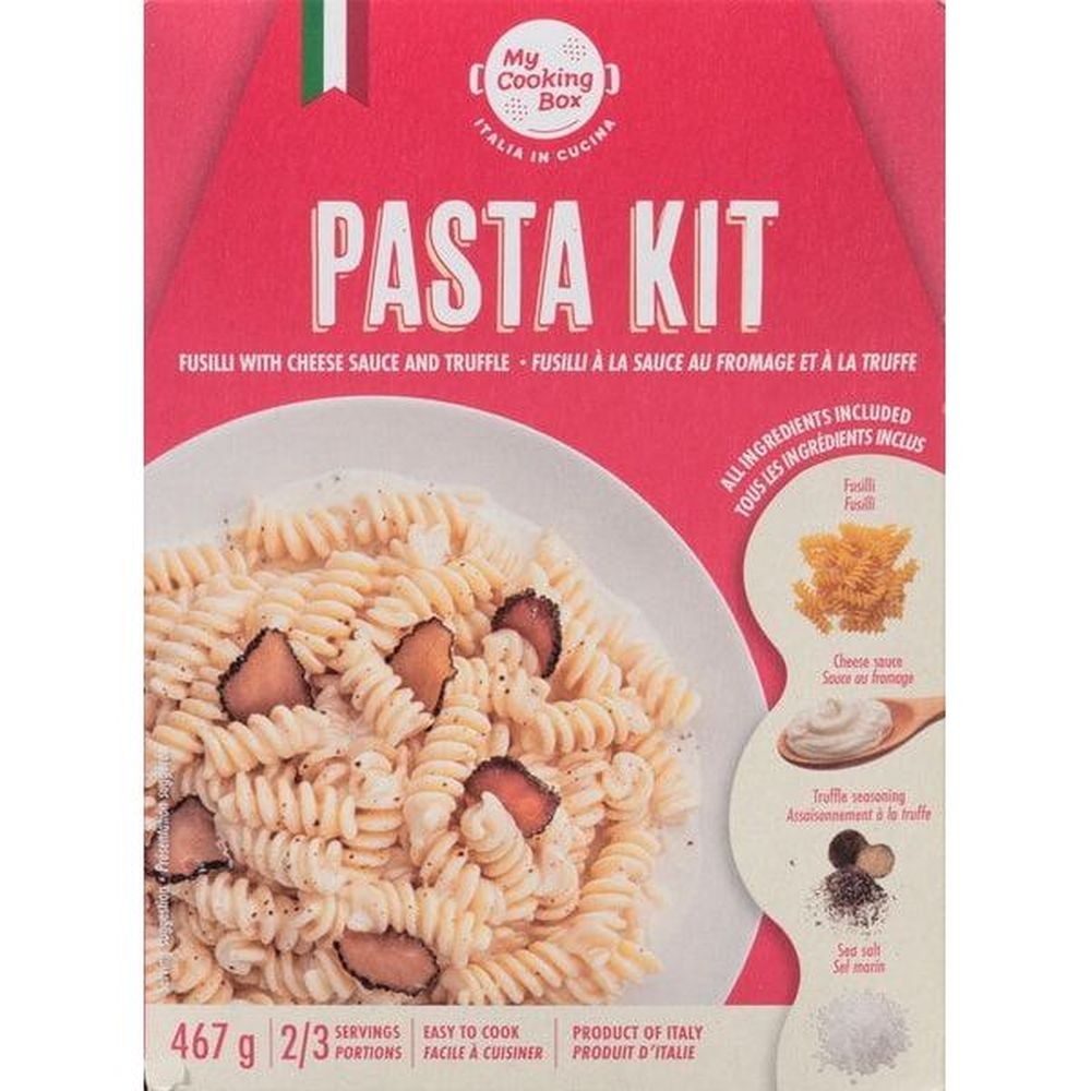 Pasta Kit - Fusilli with Cheese Sauce and Truffle