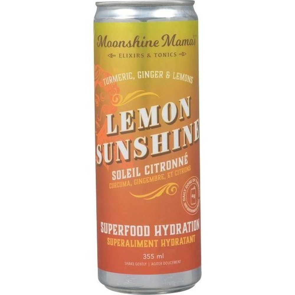 Lemon Sunshine Superfood Hydration Elixirs and Tonics