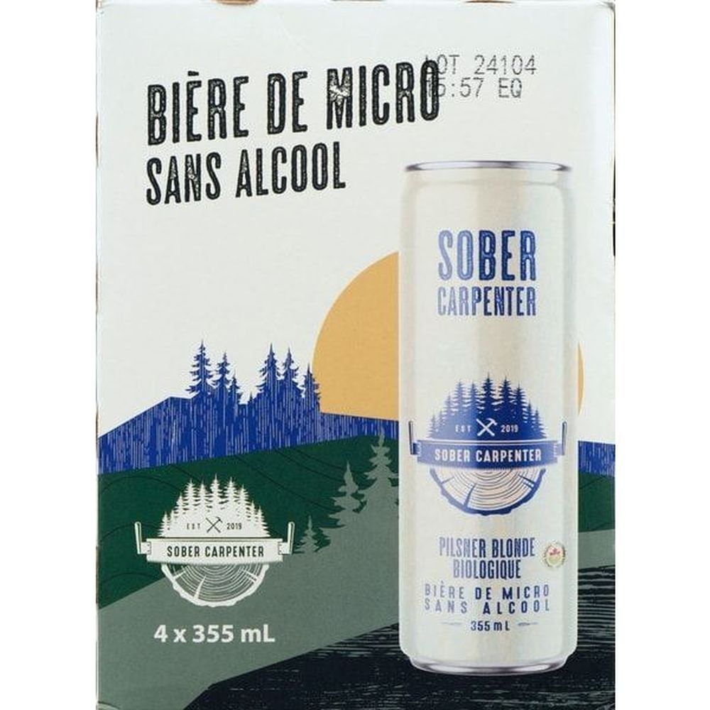 Organic Blonde Pilsner Non-Alcoholic Craft Beer