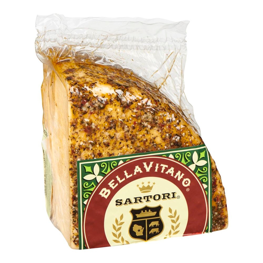 Bellavitano Garlic and Herb Cheese Wedge