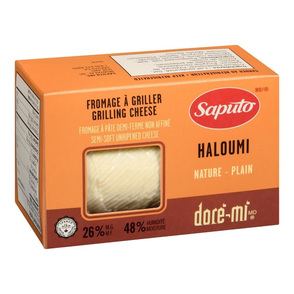Dore Mi Haloumi Plain Unripened Semi-Soft Cheese