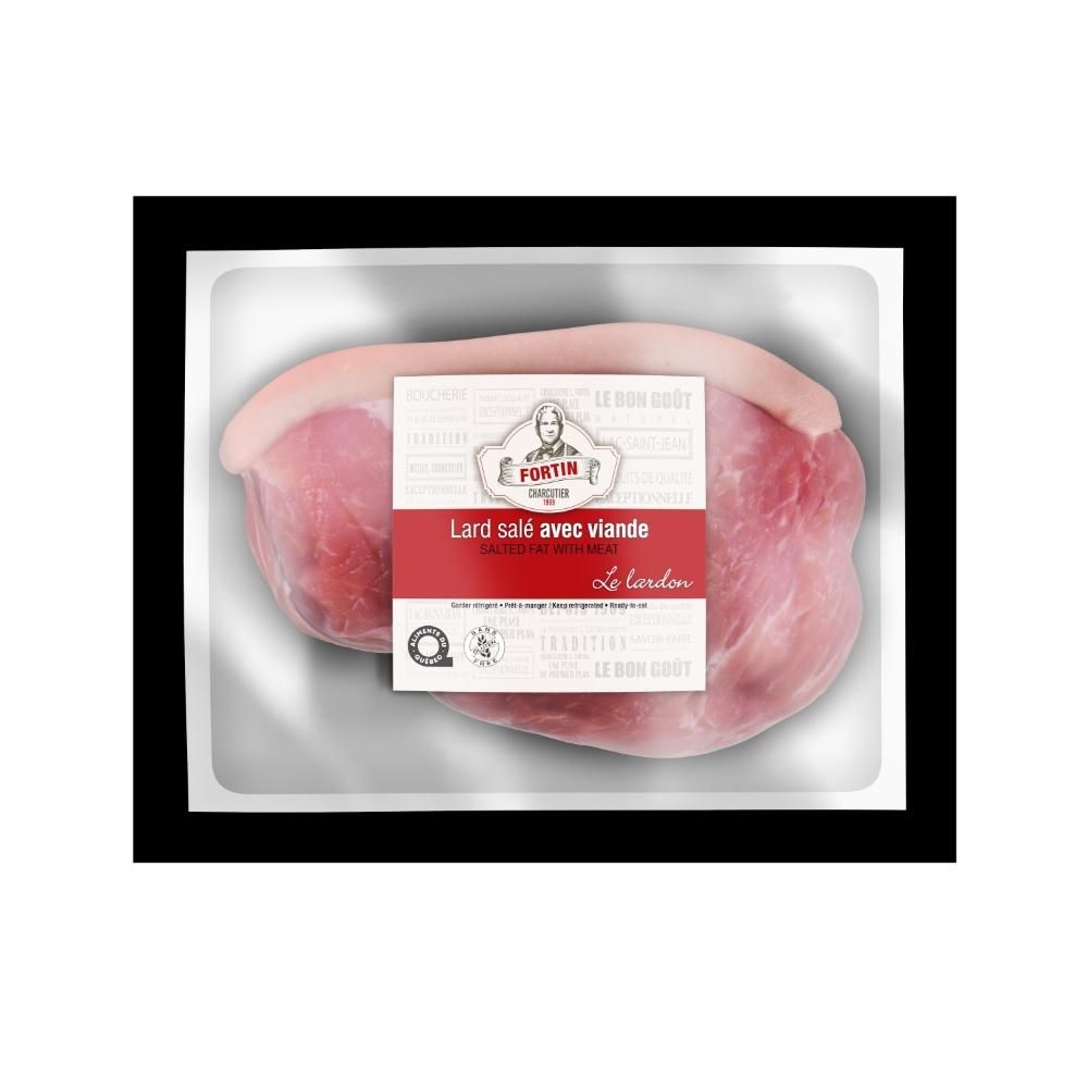 Salted Bacon with Meat