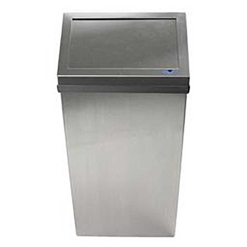 Stainless Steel Wall Mounted Waste Receptacle