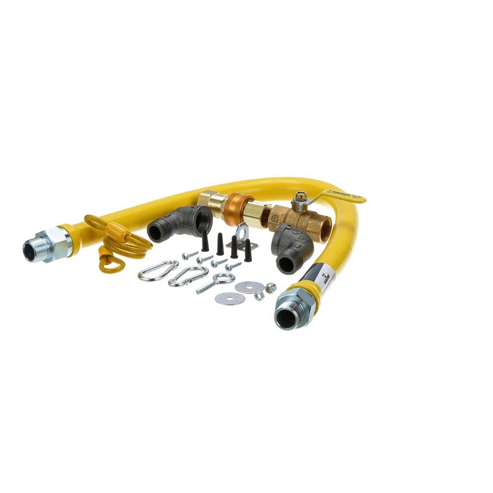 DOR1675KIT36 3/4 in Blue Hose Deluxe Gas Hose Connector Kit, 36 in